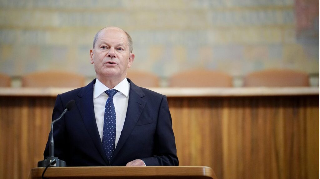Olaf Scholz Schlaganfall
